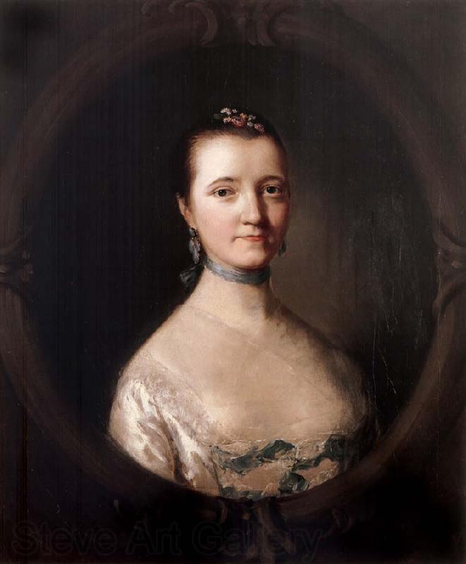 Thomas Gainsborough Portrai of Mary,Mrs John Vere France oil painting art